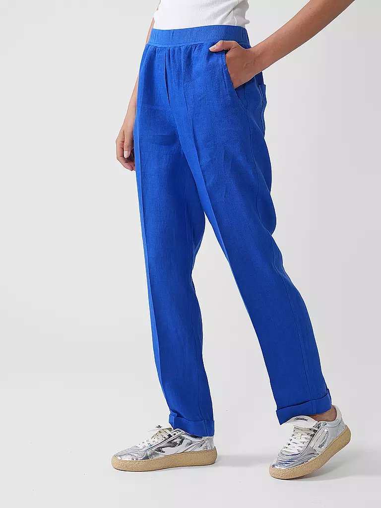 RIANI | Chino in lino | 