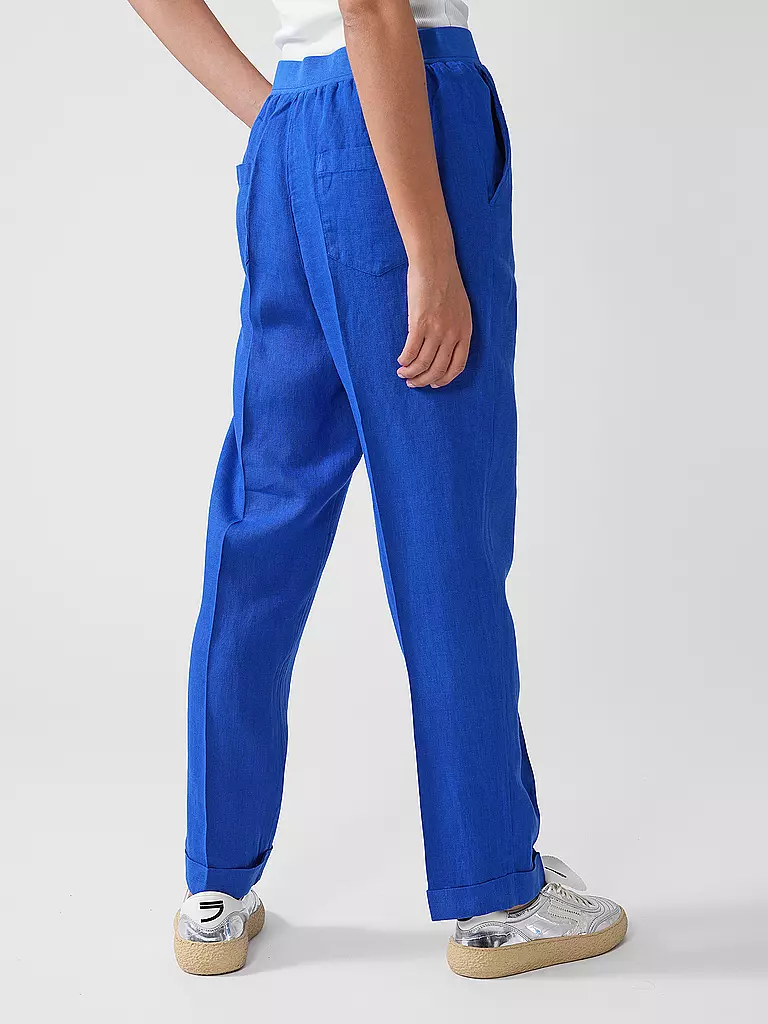 RIANI | Chino in lino | 