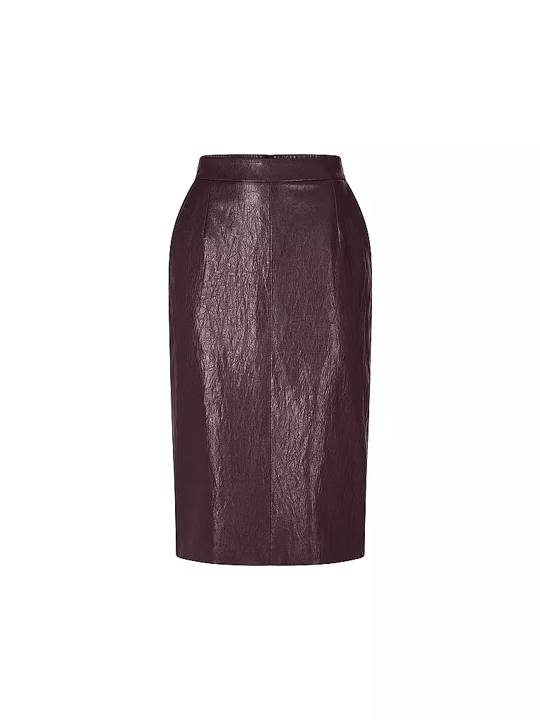 RIANI | Gonna da ufficio | Rosso scuro