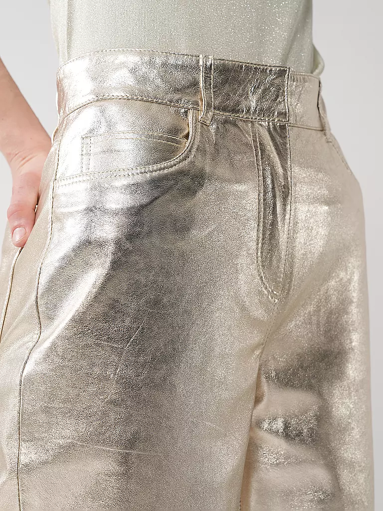 RIANI | Lederhose  | Oro