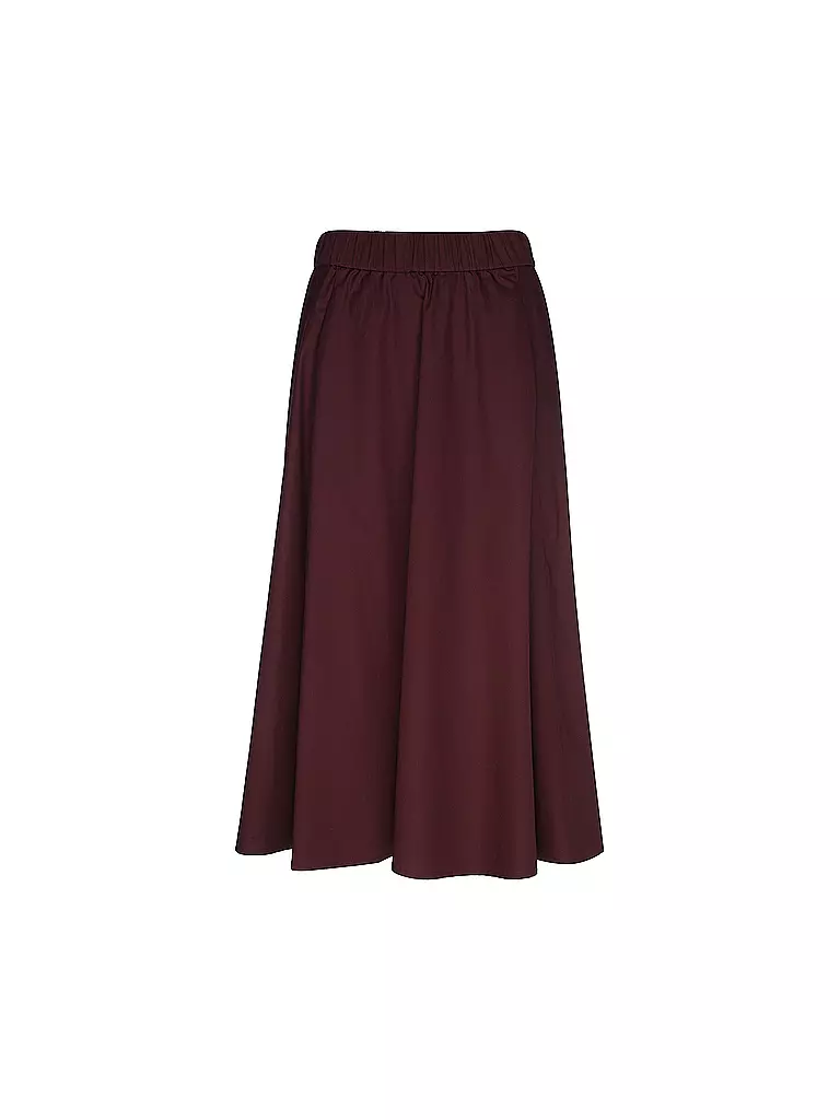RIANI | Midi skirt | Rosso scuro