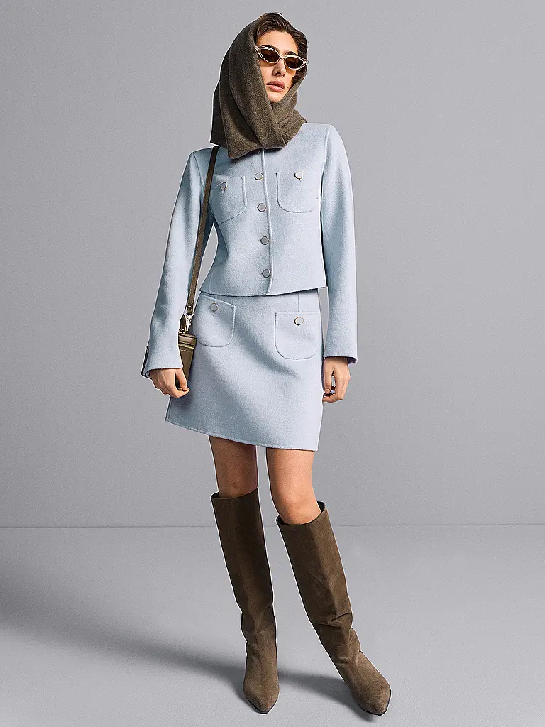 RIANI | Minigonna | Blu chiaro