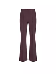 RIANI | Pantaloni bootcut | Rosso scuro