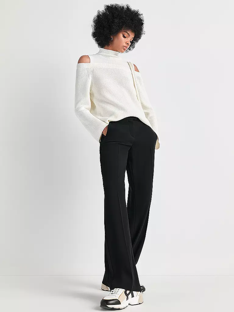 RIANI | Pantaloni bootcut | Nero
