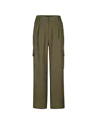 RIANI | Pantaloni cargo wide fit | Oliva