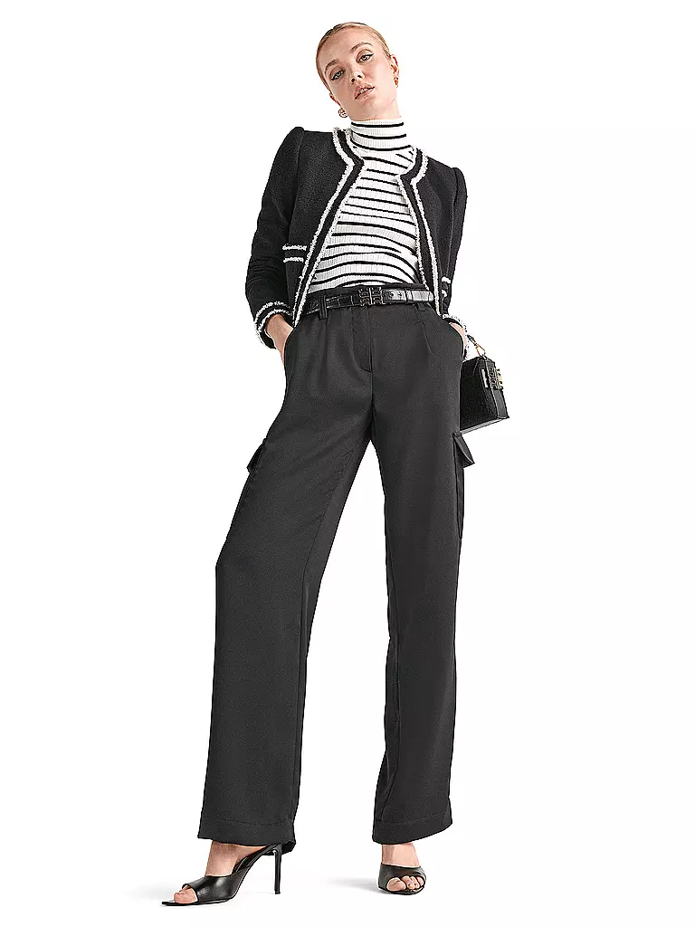 RIANI | Pantaloni cargo | Nero