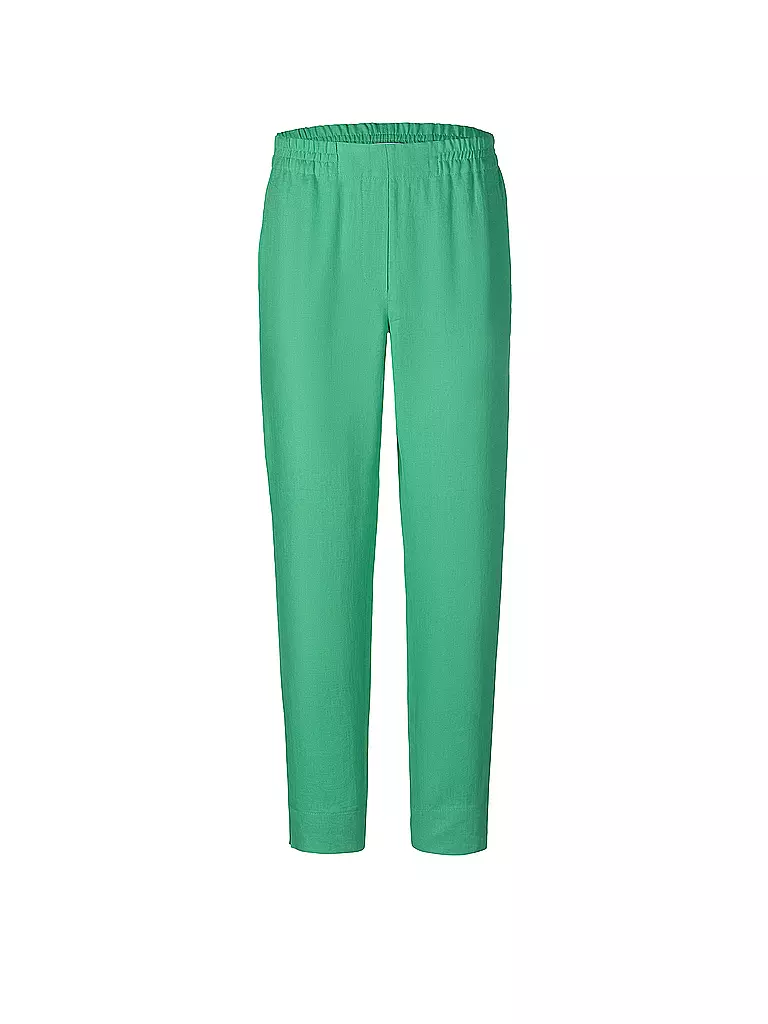 RIANI | Pantaloni di lino | Verde