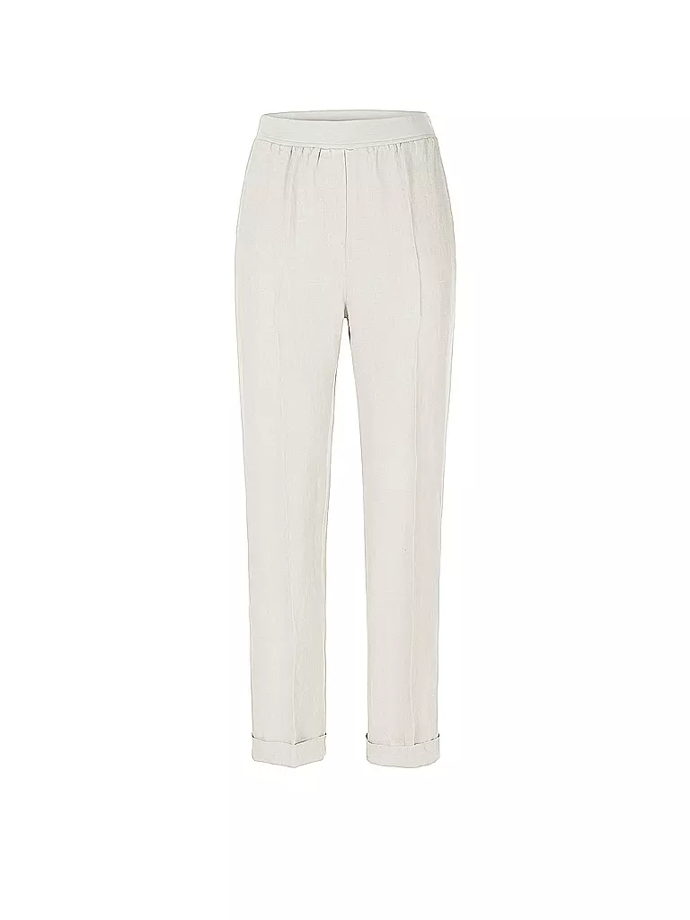 RIANI | Pantaloni di lino | Bianco