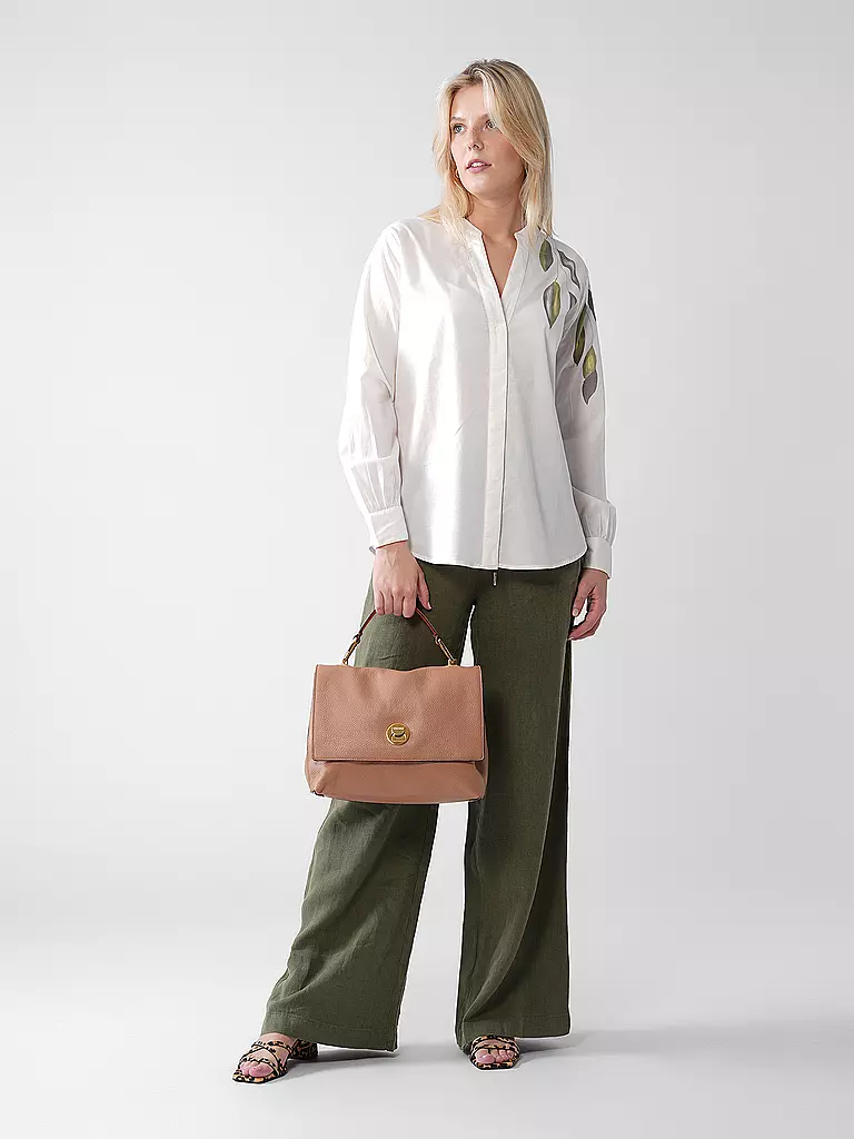 RIANI | Pantaloni di lino | Verde