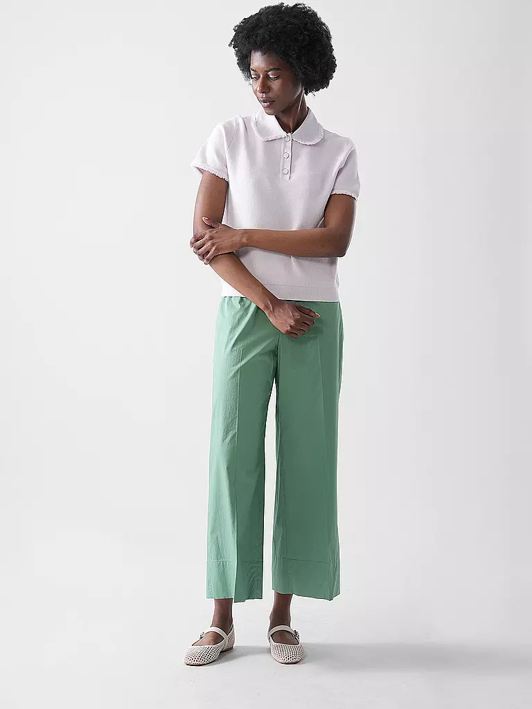 RIANI | Pantaloni gamba larga | Verde