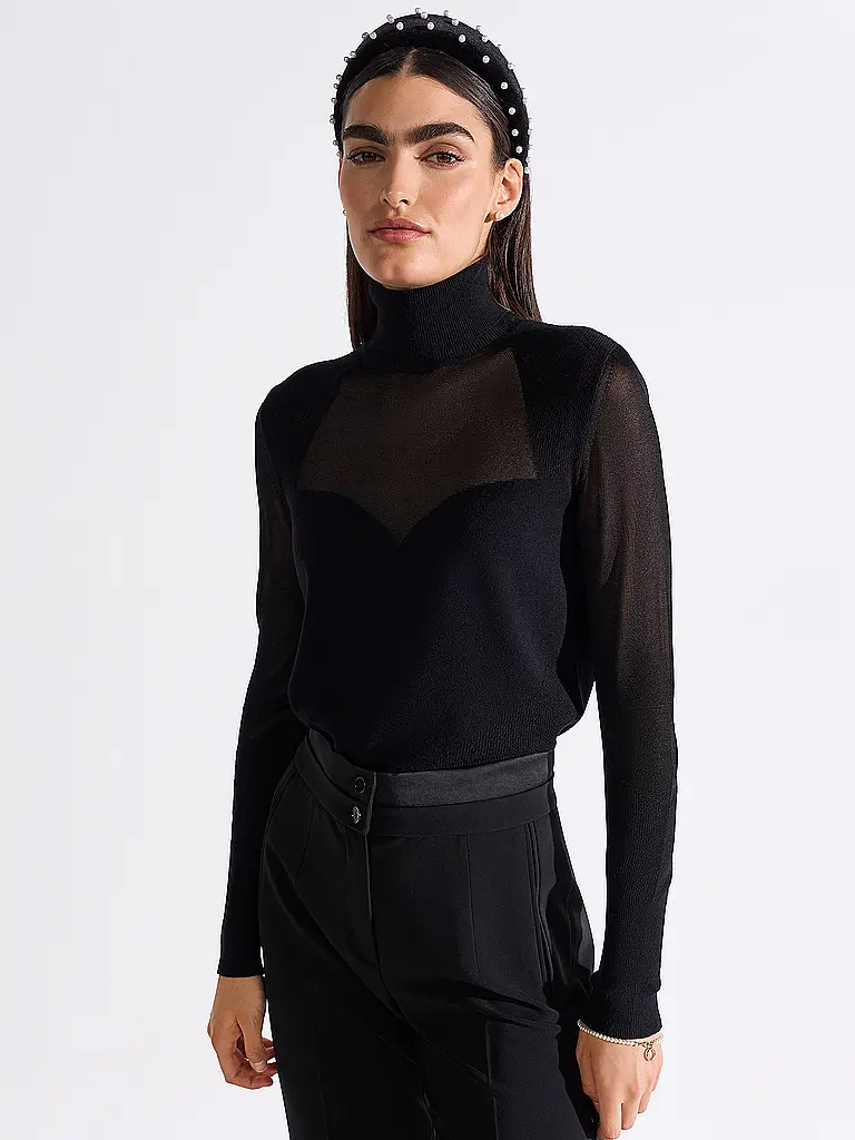 RIANI | Rollkragenpullover | Nero