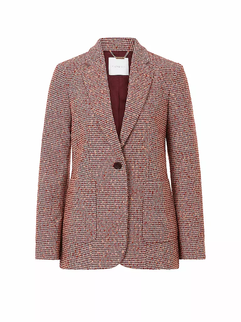 RICH & ROYAL | Blazer | Rosso scuro
