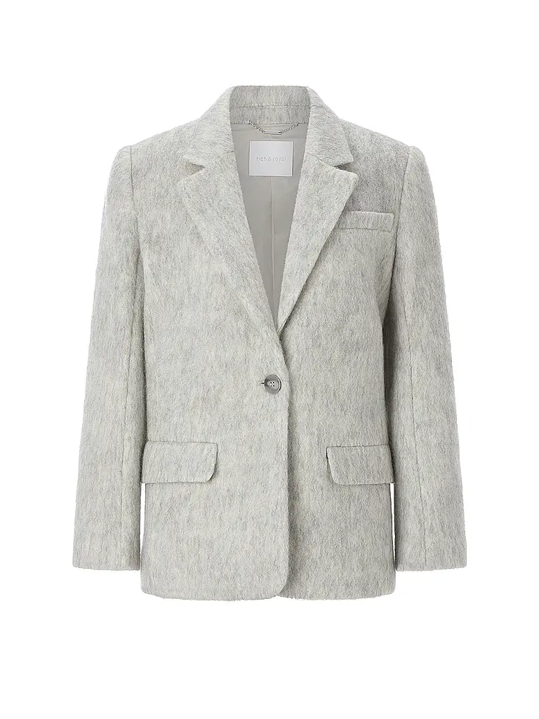 RICH & ROYAL | Blazer | Argento