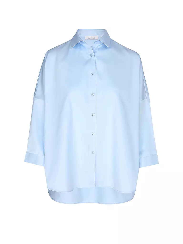 RICH & ROYAL | Blusa vestibilità oversize | Blu chiaro
