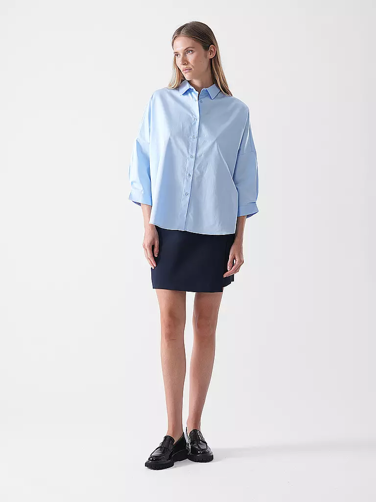 RICH & ROYAL | Blusa vestibilità oversize | Blu chiaro