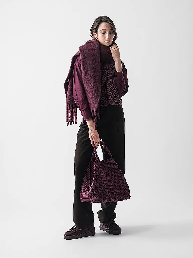 RICH & ROYAL | Blusa | Rosso scuro