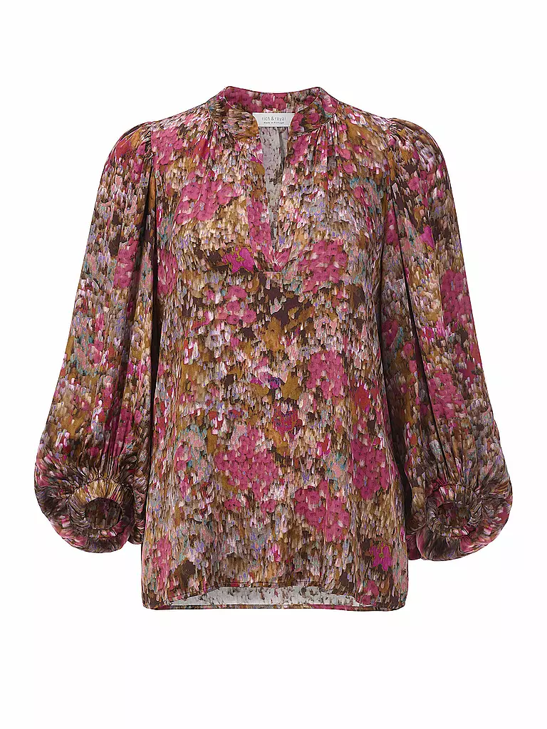 RICH & ROYAL | Blusa-camicia | Rosso scuro