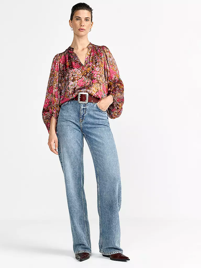 RICH & ROYAL | Blusenshirt | Rosso scuro