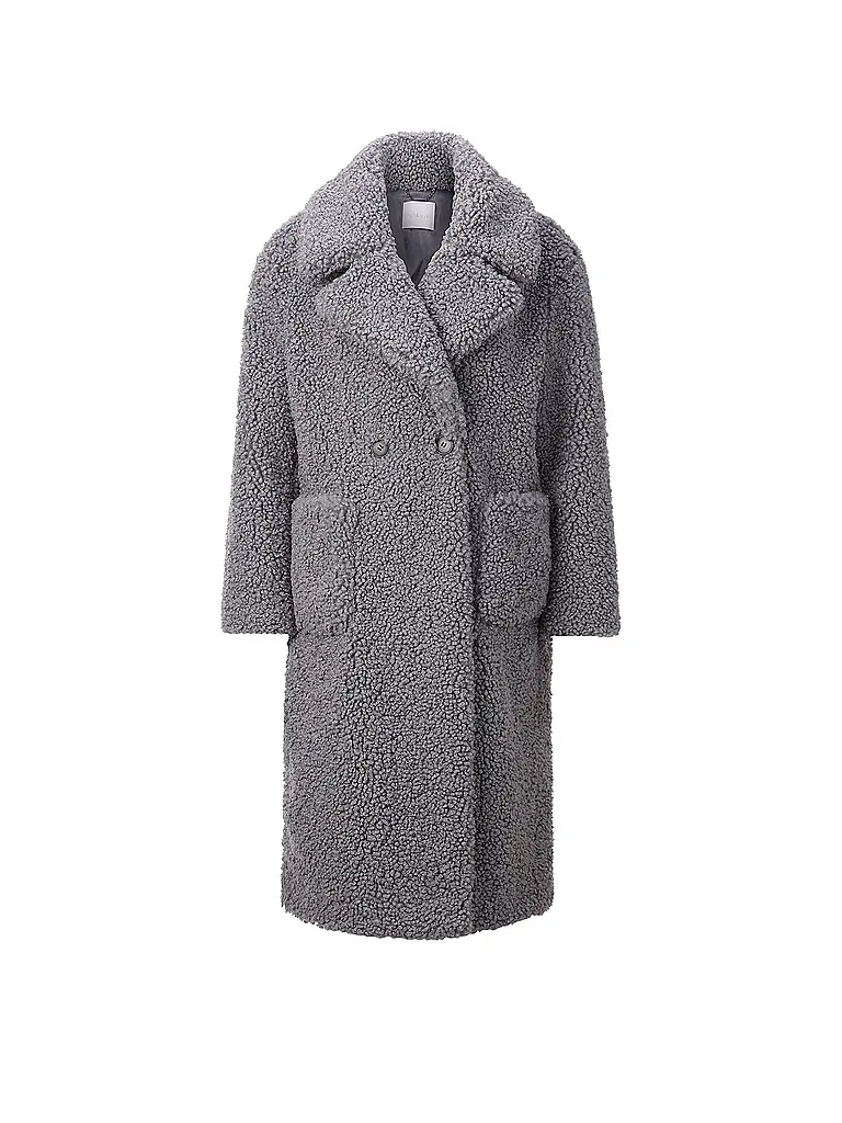 RICH & ROYAL | Cappotto in pelliccia sintetica | Grigio