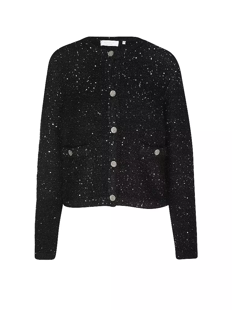 RICH & ROYAL | Cardigan Boxy Fit | Nero