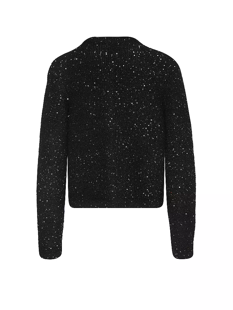 RICH & ROYAL | Cardigan Boxy Fit | Nero
