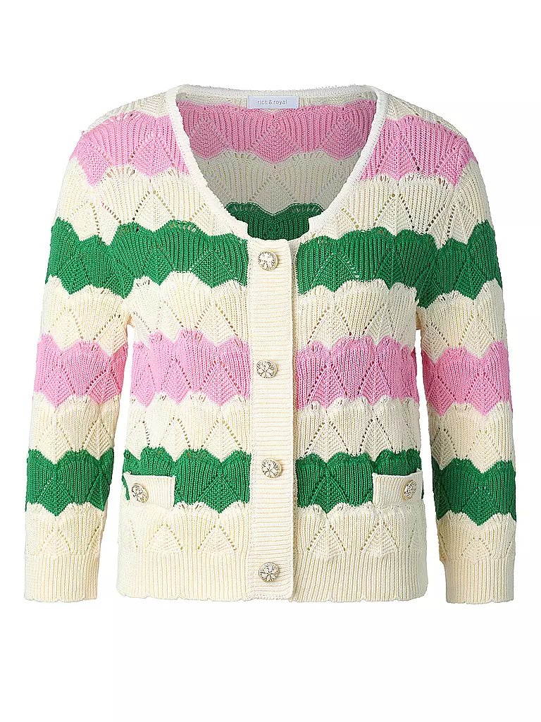 RICH & ROYAL | Cardigan | Rosa