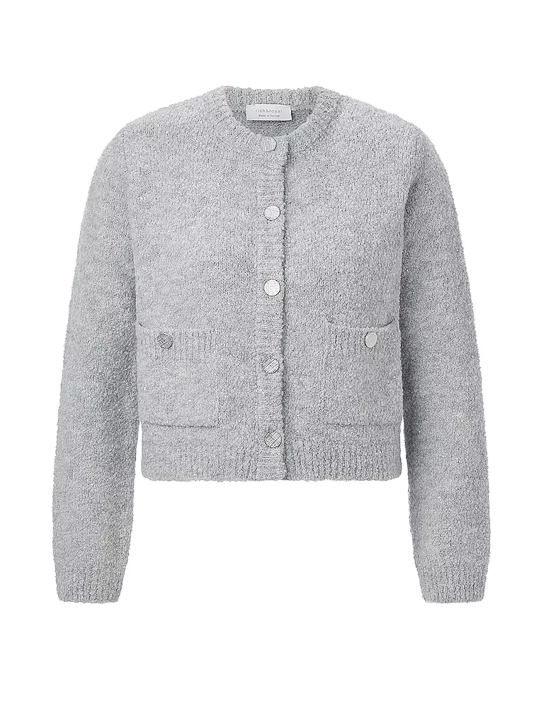 RICH & ROYAL | Cardigan | Grigio