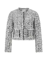 RICH & ROYAL | Giacca Boxy Fit | Argento