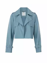 RICH & ROYAL | Giacca di pelle | Blu chiaro