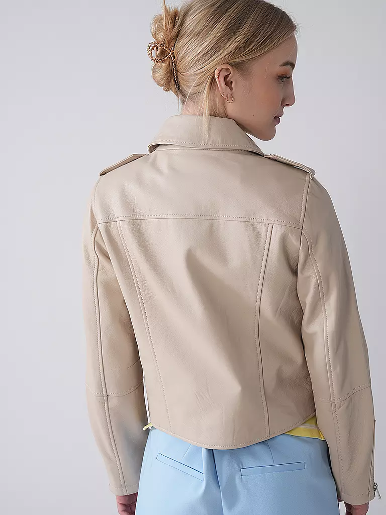 RICH & ROYAL | Giacca in pelle |