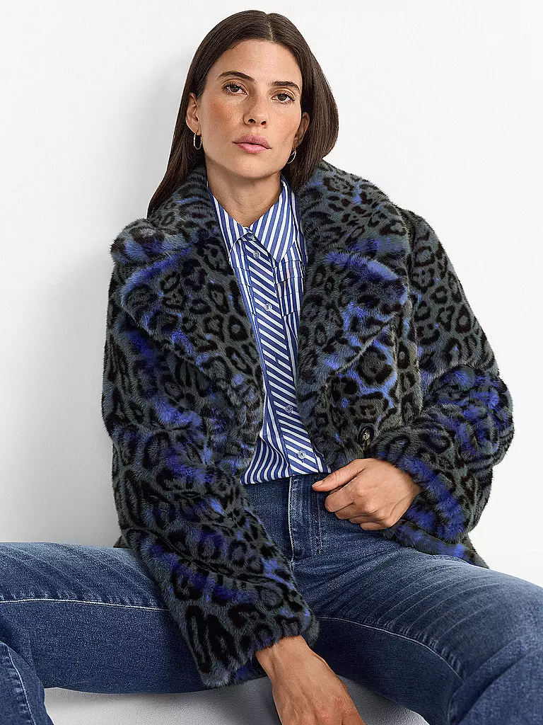 RICH & ROYAL | Giacca in pelliccia sintetica | 