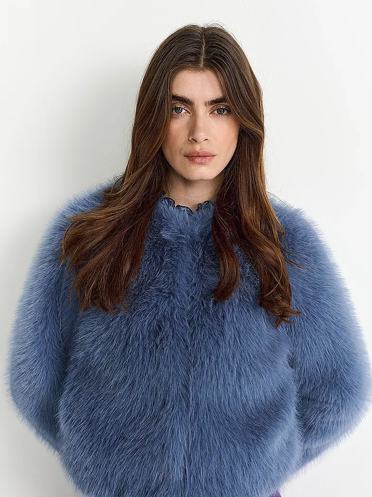 RICH & ROYAL | Giacca in pelliccia sintetica | 