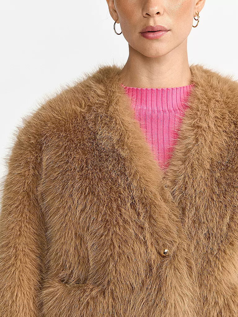 RICH & ROYAL | Giacca in pelliccia sintetica | 
