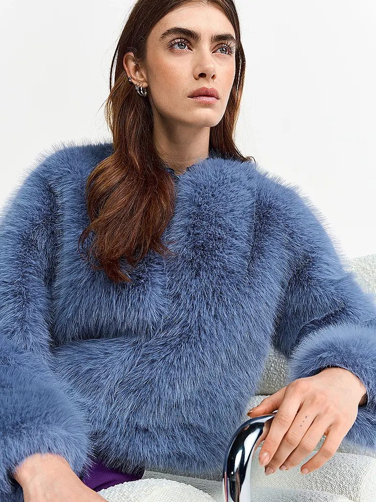 RICH & ROYAL | Giacca in pelliccia sintetica | 