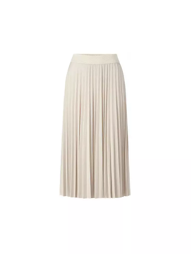 RICH & ROYAL | Gonna plissettata | Beige