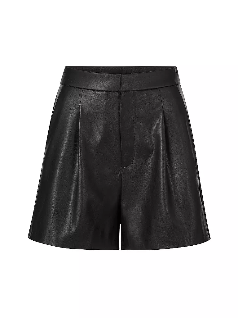 RICH & ROYAL | Hose in Lederoptik | Nero