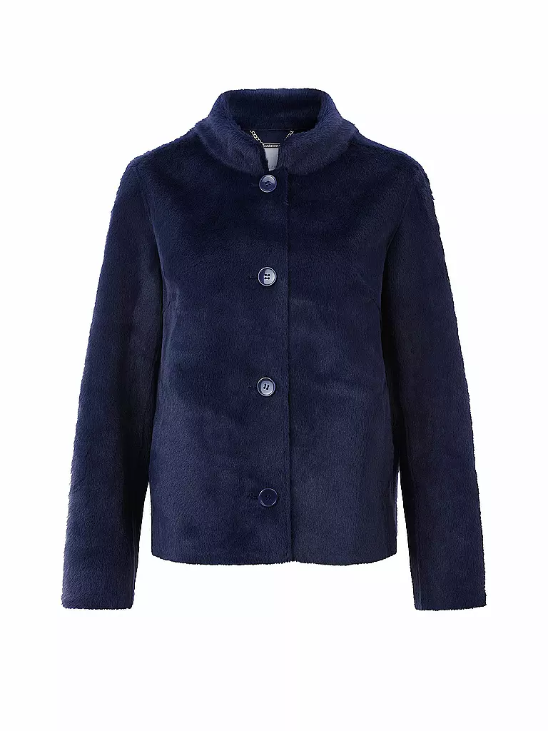 RICH & ROYAL | Jacke in Felloptik | Blu