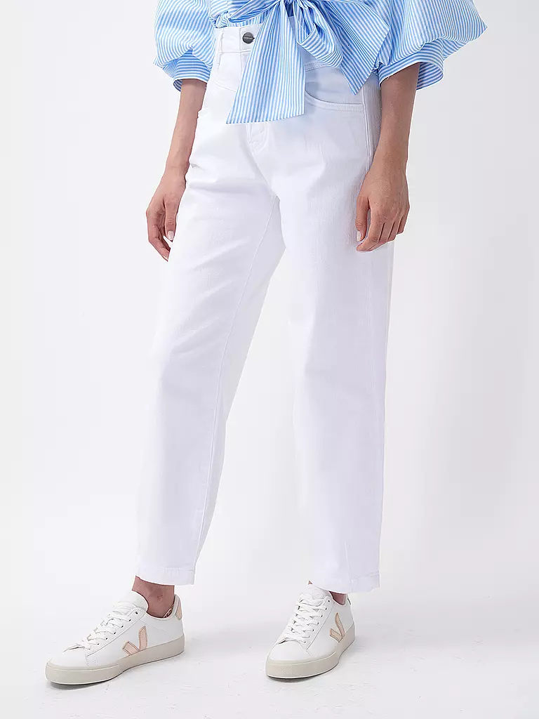 RICH & ROYAL | Jeans 7/8 | Bianco