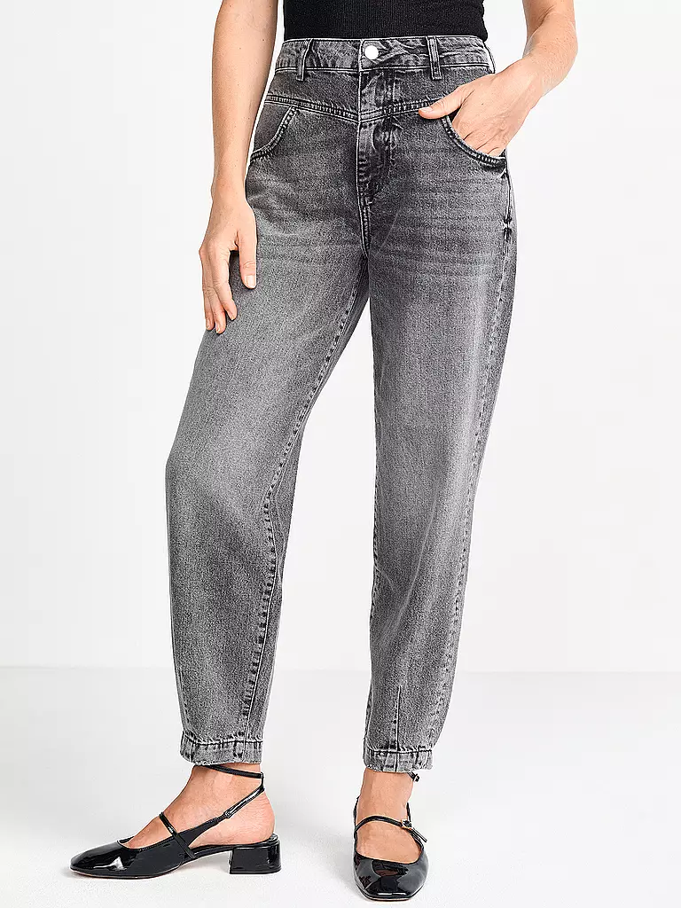 RICH & ROYAL | Jeans Mom Fit | Grigio