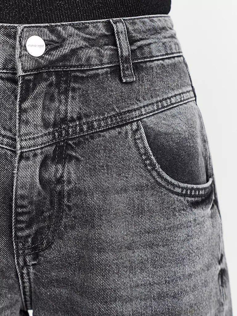 RICH & ROYAL | Jeans Mom Fit | Grigio