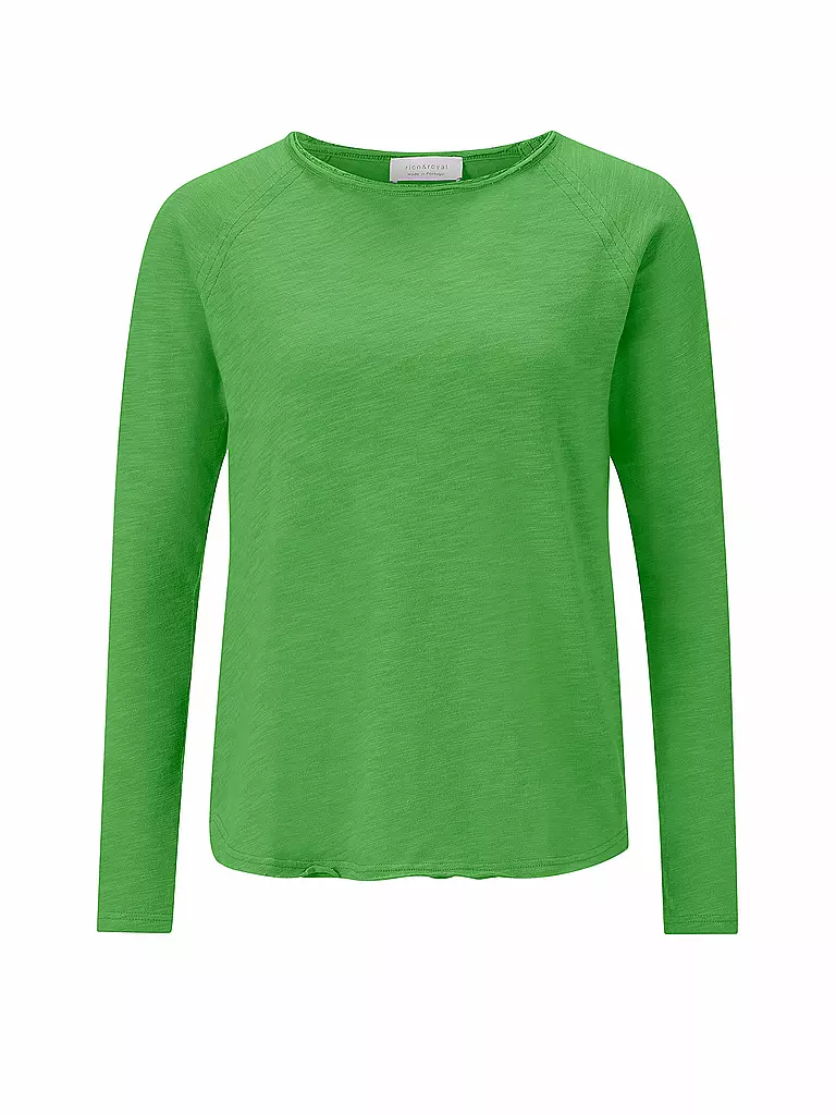 RICH & ROYAL | Langarmshirt | Verde chiaro
