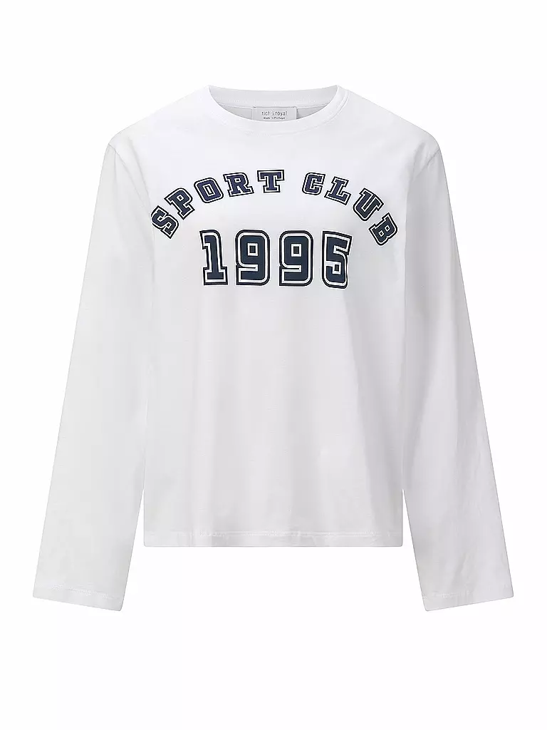 RICH & ROYAL | Langarmshirt | Bianco