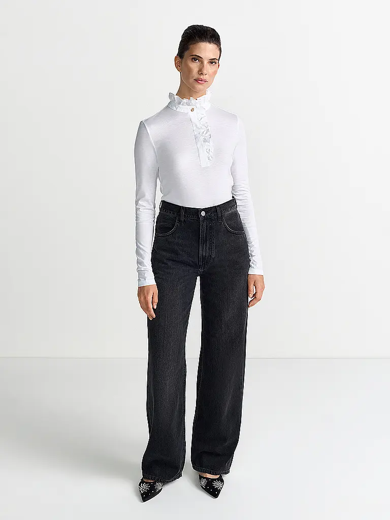 RICH & ROYAL | Langarmshirt | Bianco