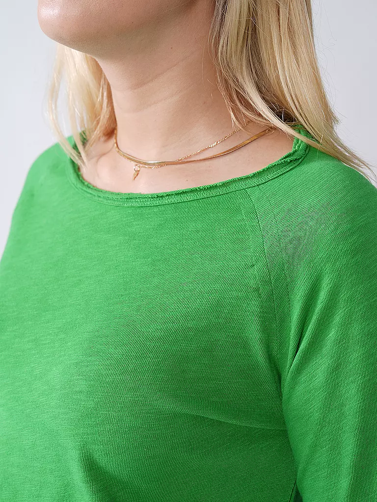 RICH & ROYAL | Langarmshirt | Verde chiaro