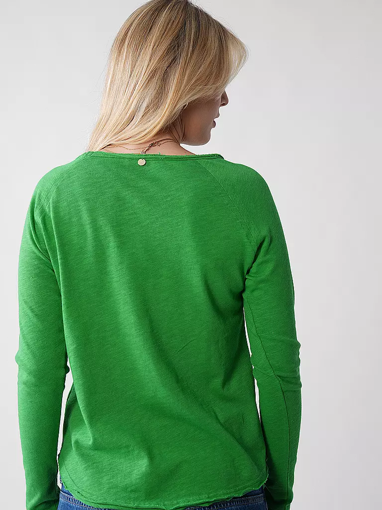 RICH & ROYAL | Langarmshirt | Verde chiaro