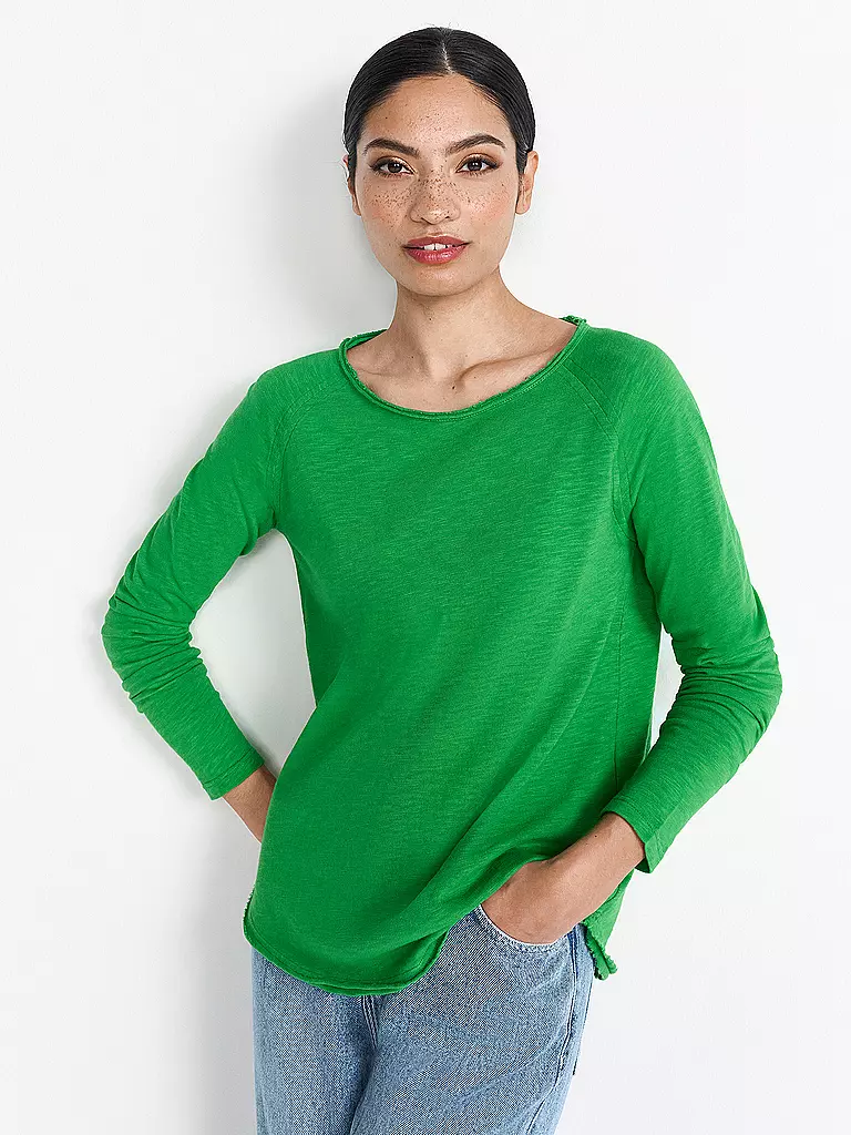 RICH & ROYAL | Langarmshirt | Verde chiaro