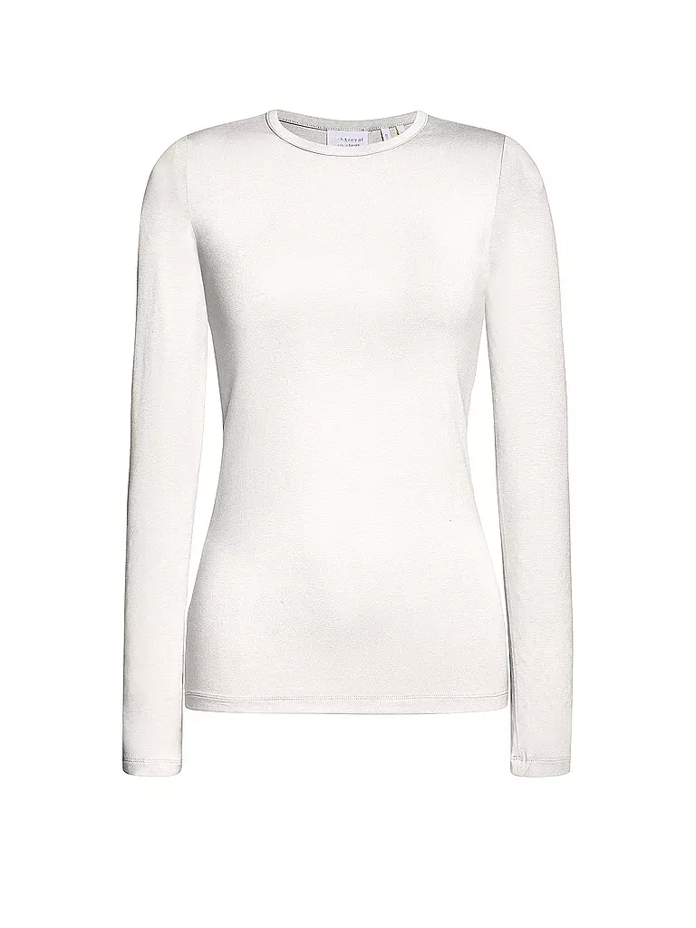 RICH & ROYAL | Maglietta a maniche lunghe | Bianco
