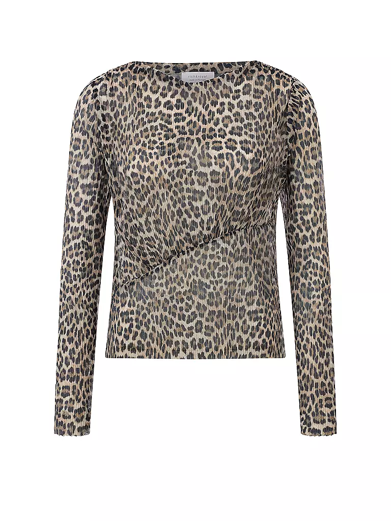 RICH & ROYAL | Maglietta a maniche lunghe | Marrone