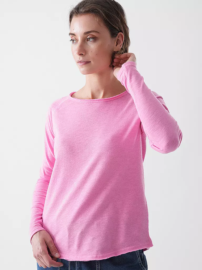 RICH & ROYAL | Maglietta a maniche lunghe | Fucsia