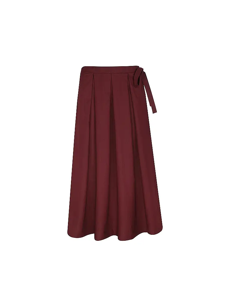 RICH & ROYAL | Midi gonna | Rosso scuro